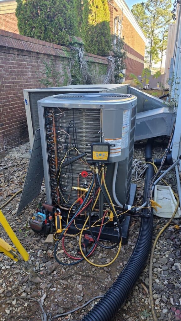 High-efficiency Heat pump system repair in Birmingham, AL by Paradise Heating and Air. Expert service for home cooling and heating needs.